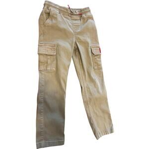 Levi's Boys' Size 7 Khaki Cargo Pants - Great Condition!